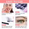 Lash Clusters DIY Eyelash Extensions, 72 Pcs Individual Lashes Cluster