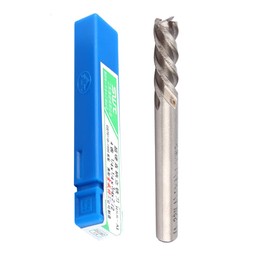 1/4" Carbide Square End Mill, EndMill Cutter, Square End Mill, 1 Pc 4 Flute EndMill Straight 1/4" Shank Flutes End Mills 1/4" Working Cutter for Roughing and Finishing