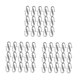 VILLFUL 3sets DIY Jewelry Charms Alloy s Hook Clasp Bracelet Necklace Hook 20pcs*3