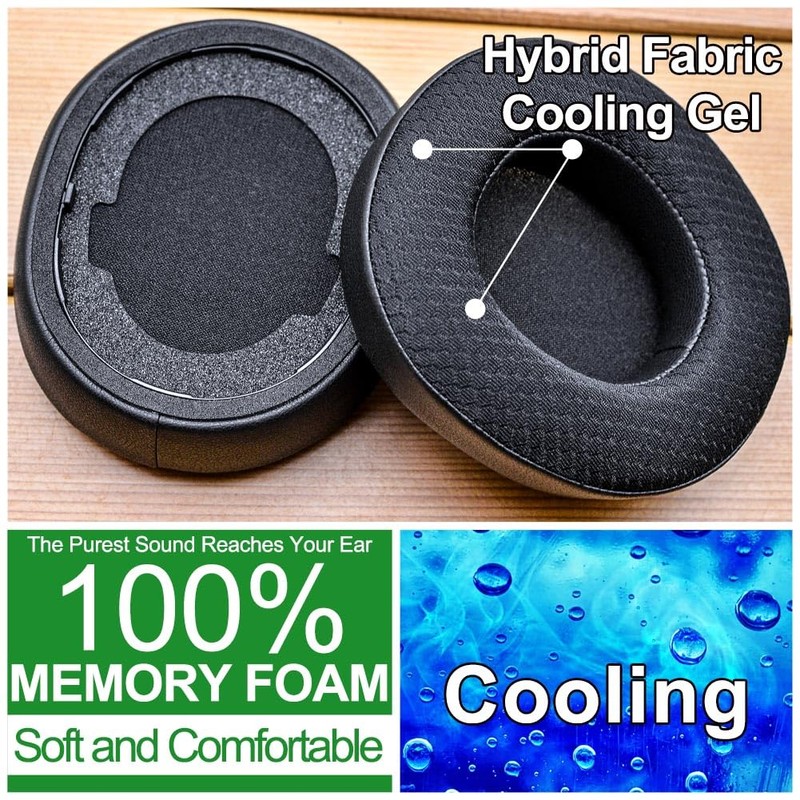 Nova Pro Wireless Replacement Ear Pads - Compatible with Steelseries