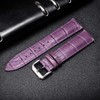 BINLUN Leather Watch Strap Quick Release Replacement Crocodile Leather Watch