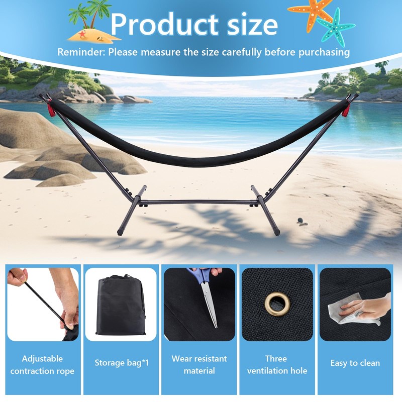 Mebiosi Hammock Cover Waterproof Hammock Sleeve Protector,16 ft Lightweight and