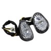 1 Pair Amber LED Turn Signal Light Indicator Lamp Flush