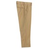 Gioberti Boys Flat Front Dress Pants, Khaki, 18