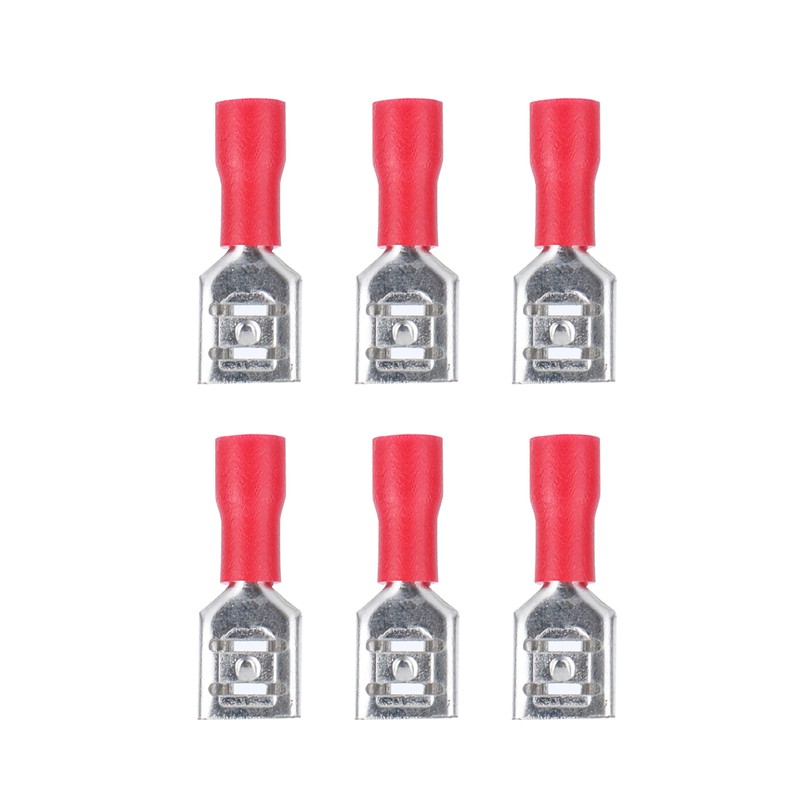 Insulated Spade Wire Connector FDD1.25‑250 Female Sturdy Durable Stable Convenient