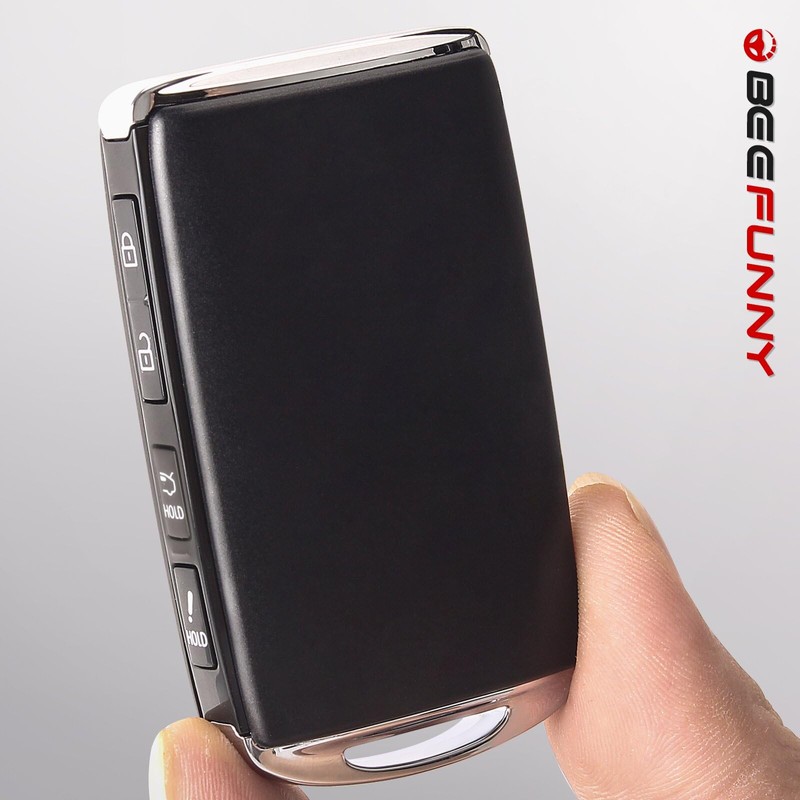 Beefunny Replacement Remote Key Case Shell 4 Buttons for Mazda