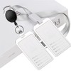 Metal ID Badge Holder for Women Men 5mlggoods Aluminum Retractable