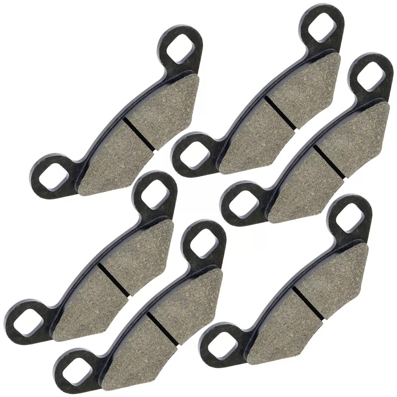 Caltric Front Rear Brake Pads for Polaris Predator 500 2003