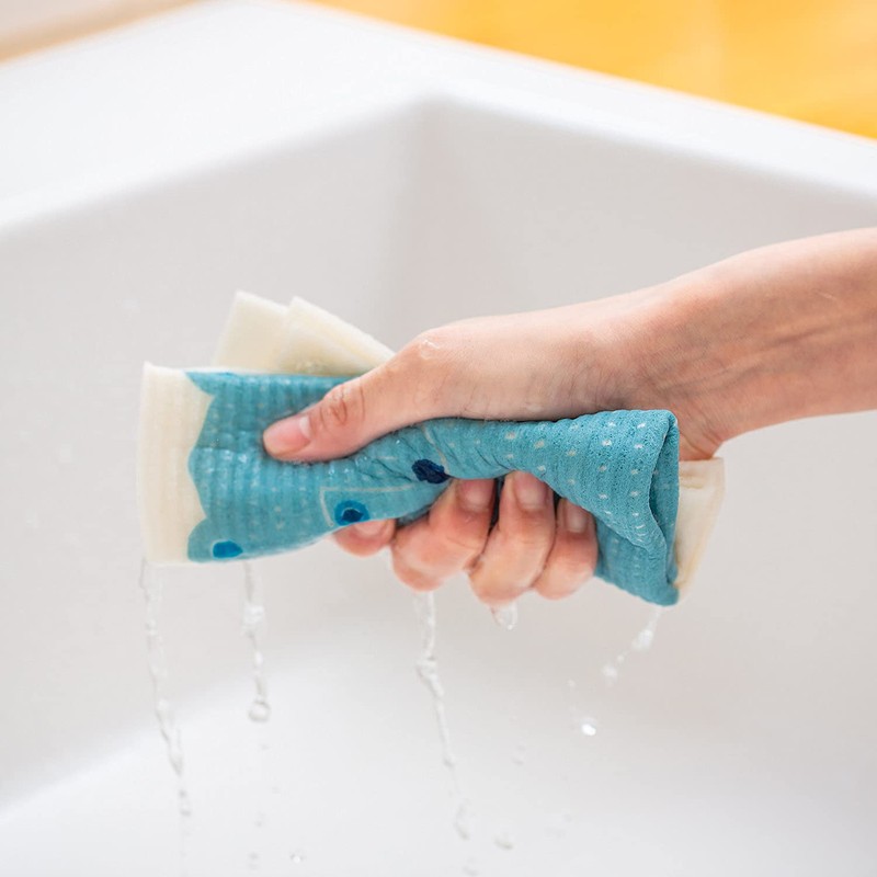 Eoct Ecomfort House Sponge Wipe, Colander, Kata Kata Bear