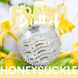 Fre-Pro Wave 2.0 - Urinal & Urinal Insert - 30 Days Fresh Effect - Honeysuckle, Pack of 2