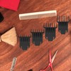 BESTBOMG Slide Combs Comb Guide Compatible with Haircut Accessories, Attachment