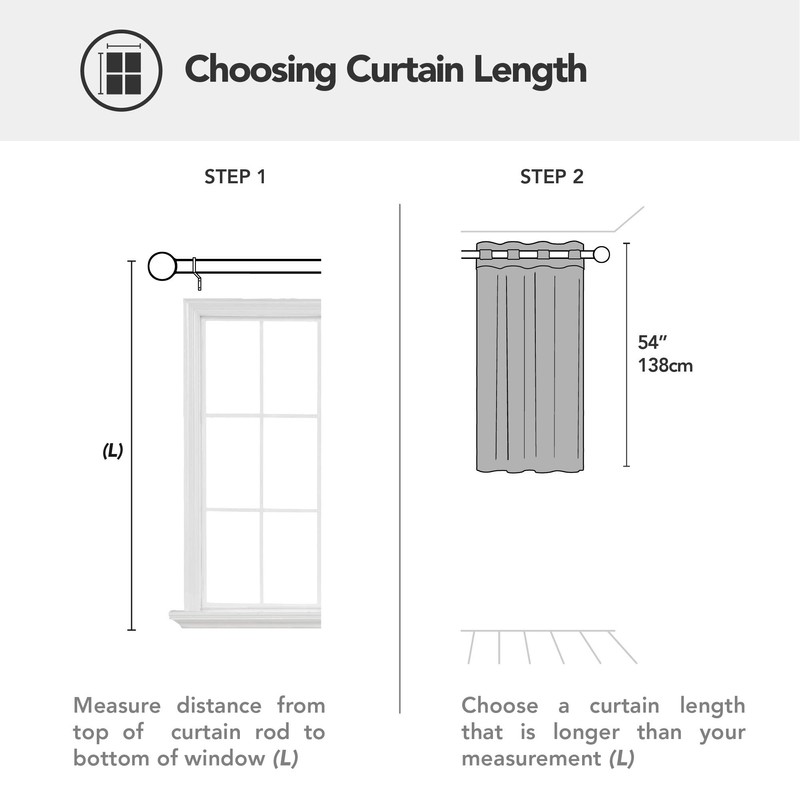 Deconovo Solid Blackout Curtain Eyelet Thermal Insulated Ring Top Curtain