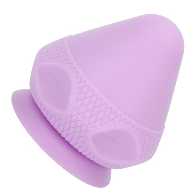 Massage Ball Absorption Fine Workmanship Ergonomically Silicone Manual Massage BallPurple