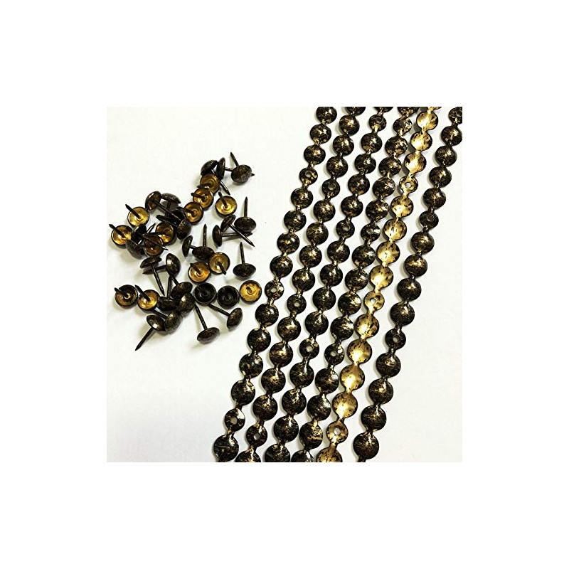 Let's Decorate 5 Meters Upholstery Tack Strips Antique Decorative Nail