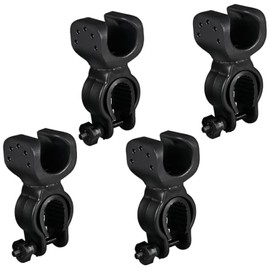 Wzenclave 2Pieces Walker Cane Holder, ABS Plastic, Universal, 2.5-3.5cm Tube, 360 Degree Rotation