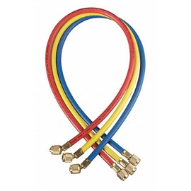 Manifold Hose Set, 36 In, Red, Yellow, Blue