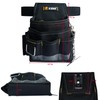 KUNN Electrician Tool Pouch,1680D Durable Tool Pouches with Belt Clip,Small