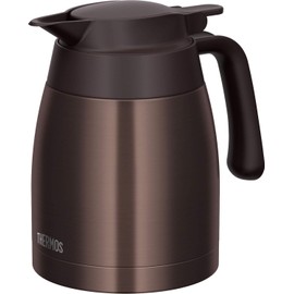 Thermos Stainless Pot TTB-1000 DBW, 4.2 cups (1 L), Dark Brown