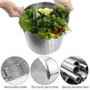 LNQ LUNIQI Stock Pot Steamer Basket Stainless Steel Insert Seafood
