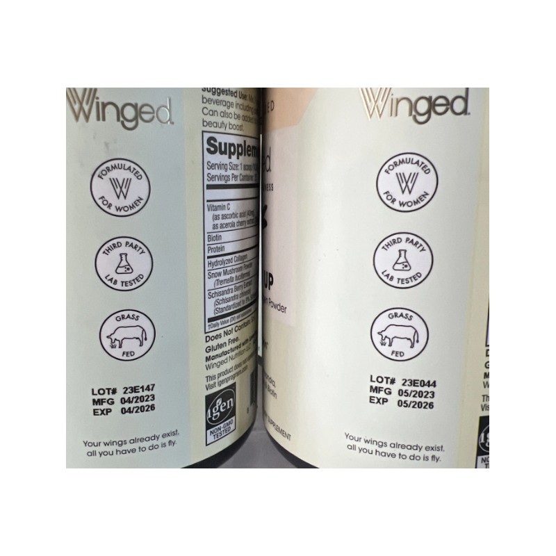 Winged GLOW UP Collagen + Adaptive Powder *Radiant Skin* Expires