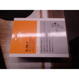 Serfas 3-in-1 Accessory Holder PH-3, Light Mount, GoPro Mount, and Garmin Mount