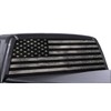 FGD Brand Truck Rear Window Wrap Black & White Distressed