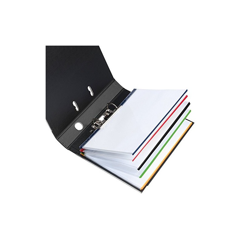 Herlitz Document Wallet - A4 Extra-Strong Polypropylene Film Transparent Pocket