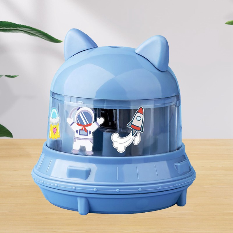 Electric Pencil Sharpener Cartoon Battery Powered Electric Pencil Sharpener for