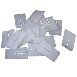 Furniture Leveling Shims-Furniture Levelers, Plastic Shims,Level Wedge for Home Furniture, Toilet, Bed, Restaurant Table (40)