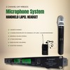 MUSYSIC U2HL 2-Channel Professional UHF Handheld & Lapel/Lavalier & Headset