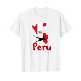 Men Women Kids Peru Peruvian Flag Soccer Fan T-shirt T-Shirt