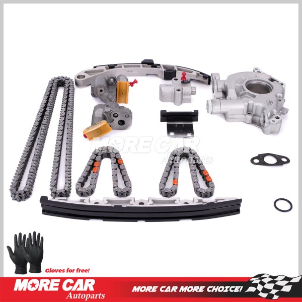 More Car Auto Parts Timing Chain Kit Oil Pump for