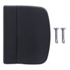 ToniTec Pala Balcony Door Handle in Black Plastic Balcony Door