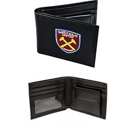 West Ham United FC Wallet (Leather Big Crest)