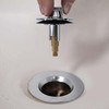 DANCO Lift and Turn Tub and Bath Drain Stopper, Chrome