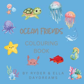 Ocean Friends Colouring Book