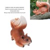 Squirrel Garden Decor Outside Funny Resin Statue Courtyard Balcony Outdoor