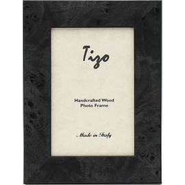 Tizo 5" X 7" Grey Wooden Frame, Made in Italy