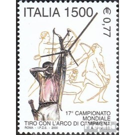 Prophila Collection Italy 2711 (complete edition) 2000 World Cup in Archery (Stamps for Collectors) Sport Other