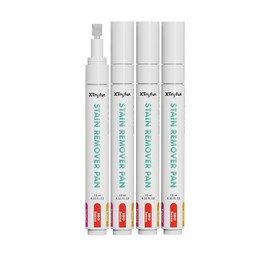 XTryfun Stain Remover Pen for Clothes, Portable & Safe Stain Sticks, Instant Travel Stains Remover for Cleaning Spot, Like Juice, Food, Ketchup, Ink and Even Blood - 4 Count