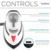 Ivation Travel Steam Iron | Mini Dual Voltage Dry Iron