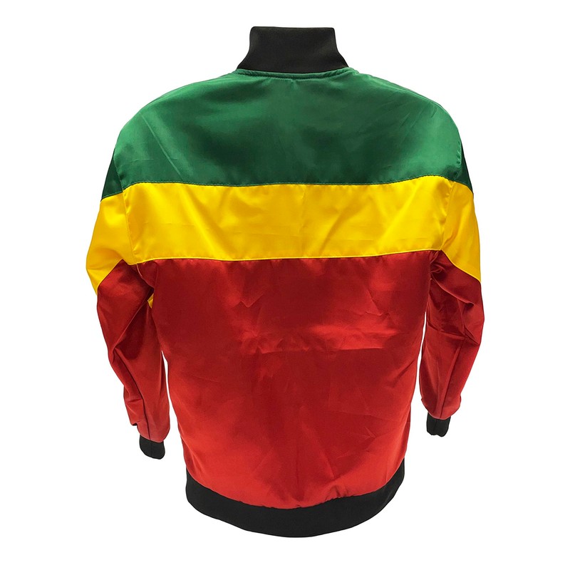My Party Shirt Rasta Flag Jacket - Mens Small
