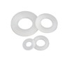 CONPHERON White Plastic Washers Nylon Flat Washers Rubber Insulating Spacers