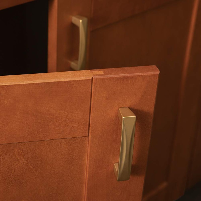 Hickory Hardware H076129-FUB Crest Collection Pull, 3 Inch Center to