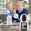 Hillylolly Indoor WiFi Surveillance Camera, 3K Dog Camera with App