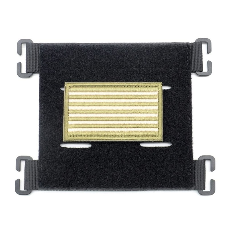 MiOYOOW 3PCS Molle Patch Panel, Tactical Patches Molle Attachment with