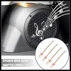 Hihaha 4pcs Car Speaker Connector Wire Harness Adapter Connector for