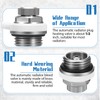 Automatic Bleed Valve 3/4 Inch Bleed Plug Valve Radiator Bleed
