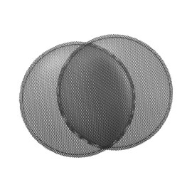 REPAIROCK Universal 5.5 Inch Speaker Grills Mesh for Audio Subwoofer 143x151x11mm Grille without Frame Black - Pack of 2 Auto Replacement Parts