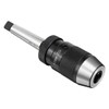 uxcell Keyless Drill Chuck MT2 Morse Taper Mount Adjustable 1/32"-1/2"